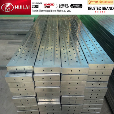 Hot sales!Tianyingtai galvanized scaffolding walking steel plank!