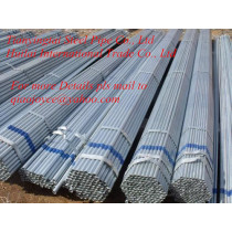 Pre galvanized round steel pipe