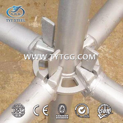 TYT Q235 hot dipped galvanized ring lock scaffolding