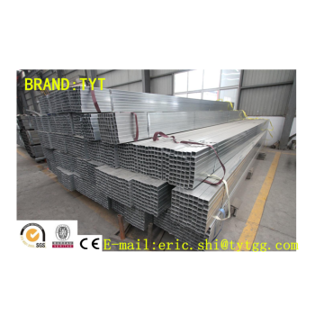 pre galvanized ERW square/rectangular steel pipes