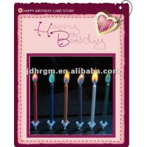 colour flame beautiful birthday candles