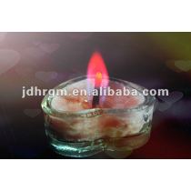 red flame candles