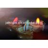 colour flame tealight candles