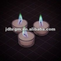 colourful tealight candles