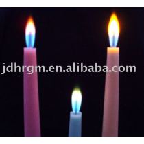 Color Flame Smooth Bar Candle