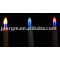 Color Flame Christmas Decorative Taper Candles