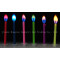 colored flame party candle