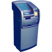 A3 Touchscreen payment kiosk for bank management system with trackball mouse, bank passbook and list printer