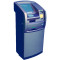 A3 Touchscreen payment kiosk for bank management system with trackball mouse, bank passbook and list printer