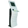 H1 Touchscreen kiosk with lightbox, keyobard, card reader and receipt printer