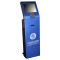 Q4 Touchscreen kiosk for queue management system with metal keypad and thermal printer