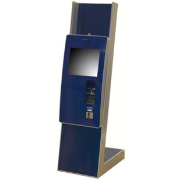 T10 Touchscreen payment kiosk for handicapped with hydraulic elevator system