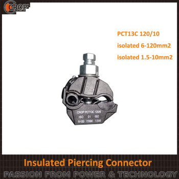 Insulated piercing conductor/ Insulation Piercing Connector PCT13C 120/10 for cable good UV&fire resistant