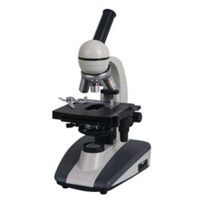 360 degree rotatable monocular biological microscope