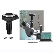 CMOS sensor 1.3M pixel high resolution microscope digital camera electronic eyepiece
