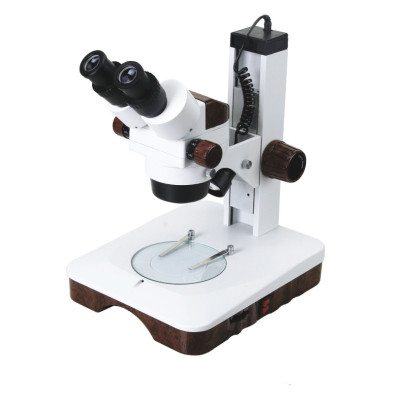 7x-45x LED halogen optical trinocular zoom stereoscopic microscope