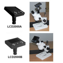 LCD screen 2.0M pixel usb digital microscope camera electronic eyepiece