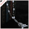 Stunning grey fashionable new design pearl necklace
