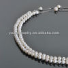 charming freshwater pearl chain necklace designs bridal