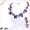 New design crystal and freshwater pearl jewelry set