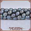 Rice shape matte blue loose pearl wholesale loose pearls for cheap