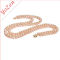 Nature pink freshwater pearl necklace designs