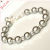 Silver pear beads with alloy bead pearl bracelet jewelry