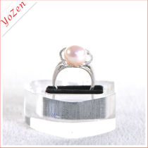 2013 design wholesale freshwater pearl ring