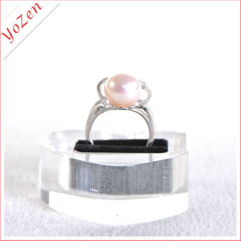 2013 design wholesale freshwater pearl ring