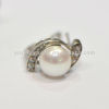 Oblate Shape Freshwater Pearl new design earrings