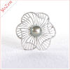 925 sterling silver christmas brooch pearl jewelry