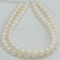 white 15 inches 10-11mm near round freshwater pearls