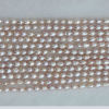 purple 15 inches 9-10mm rice freshwater pearls strands wholesale