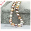 Multicolor charming stylish wholesale freshwater pearl necklace