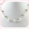 Nature white freshwater pearl necklaces jewelry