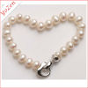 Bridal Old Gold Pearl Cluster Bracelet jewelry