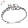 Charming white freshwater pearl bracelet 2013