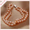 Charming Orange freshwater pearl bracelet 2013