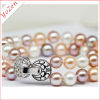 2 rows multicolor charming freshwater pearl bracelet set