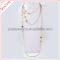Charming pink freshwater pearl and crystal long pearl necklace designs