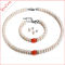 New design bridal freshwater pearl jewelry set