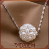Elegant Wholesale rice pearl ball pendants charms