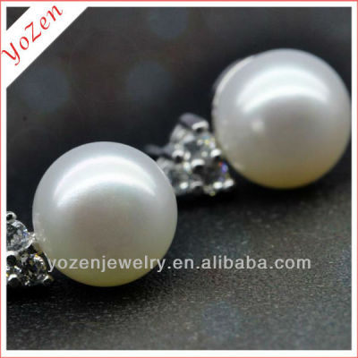 natural freshwater pearl earring sterling silver earring veneers