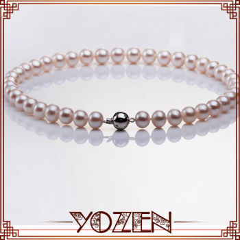 2013 new design freshwater pearl necklace vners for women