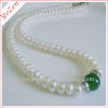 New design three color fashion Pearl necklace agate