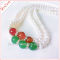 New design lovely flower fashion Pearl necklace handmade