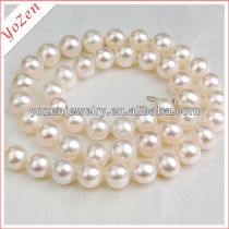 High luster near round shape Freshwater Pearl Beads Necklace