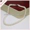 Charming button shape Freshwater Pearl Beads Necklace