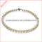Magnetic and White near round Freshwater Pearl Beads Necklace