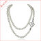 Nature White freshwater pearl necklace 2013